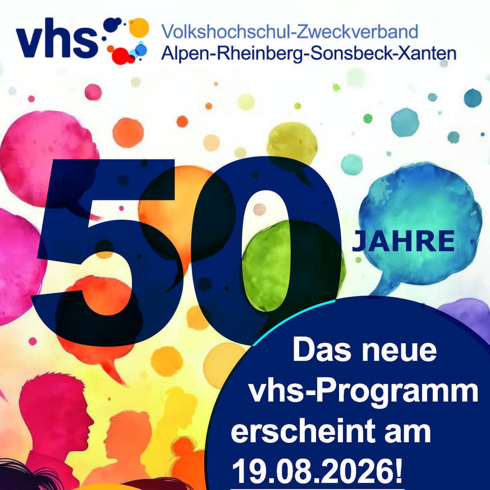 Öffnet die Seite 'Das neue Programm'